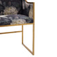 Atara Performance Velvet Dining Chair - Floral
