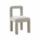 Hazel Performance Boucle Dining Chair - Grey