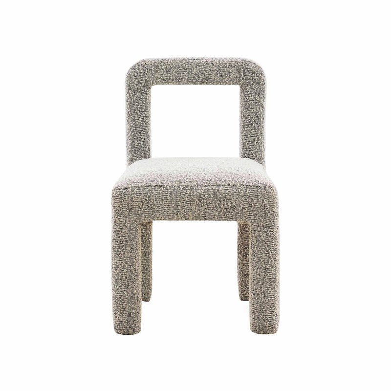 Hazel Performance Boucle Dining Chair - Grey