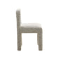 Hazel Performance Boucle Dining Chair - Grey