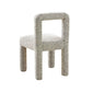Hazel Performance Boucle Dining Chair - Grey