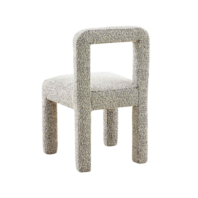 Hazel Performance Boucle Dining Chair - Grey
