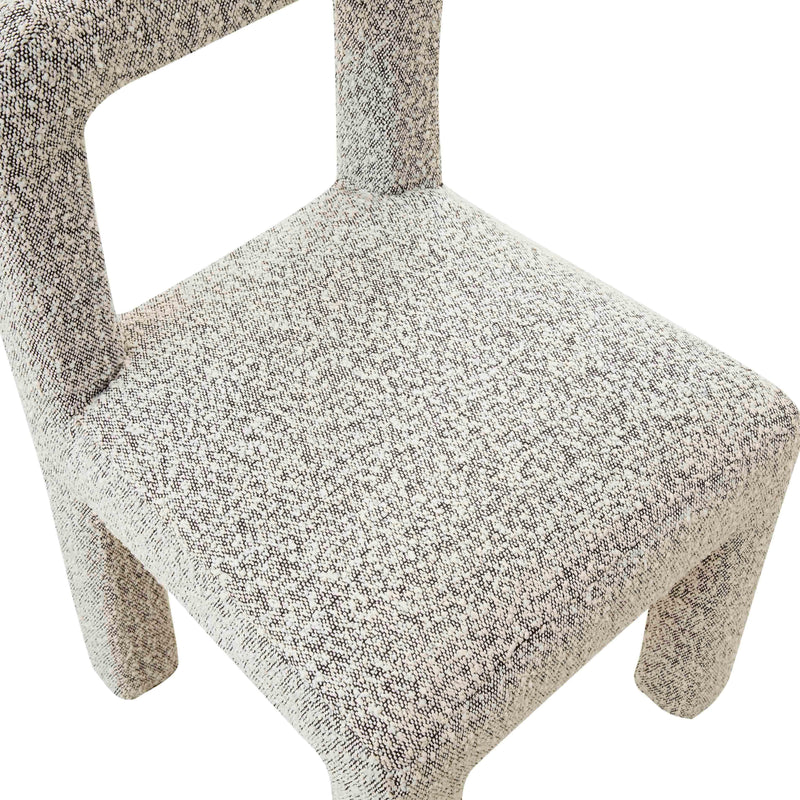 Hazel Performance Boucle Dining Chair - Grey
