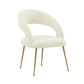 Rocco Cream Performance Boucle Dining Chair