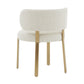 Margaret Cream Performance Linen Dining Chair