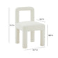 Hazel Cream Boucle Dining Chair
