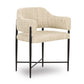 Sezanne Taupe Textured Performance Boucle Dining Chair