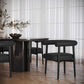 Spara Performance Vegan Leather Dining Chair - Black