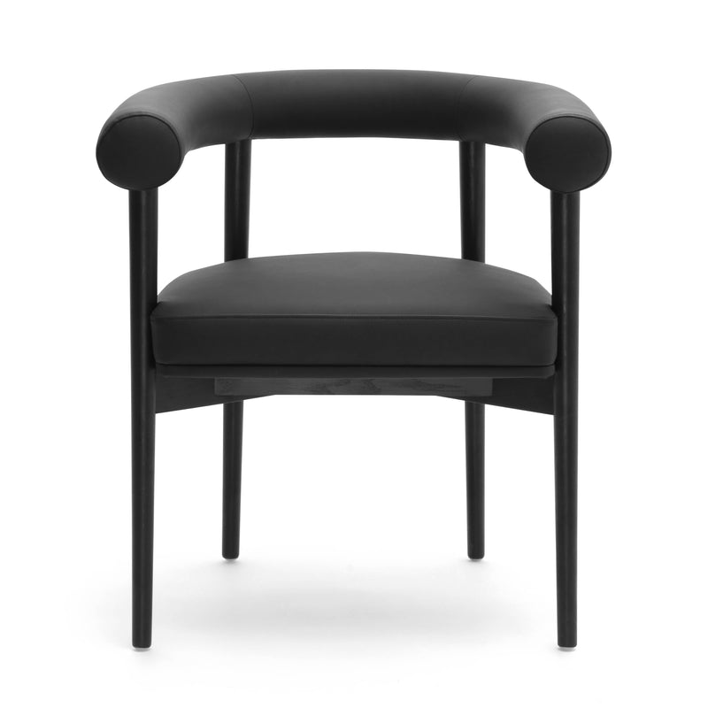 Spara Performance Vegan Leather Dining Chair - Black