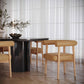 Spara Cognac Vegan Leather Dining Chair