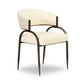 Tatum 2-Tone Performance Vegan Leather Dining Chair - Cream