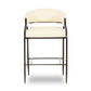 Tatum 2-Tone Performance Vegan Leather Counter Stool - Cream