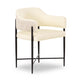 Sezanne 2-Tone Performance Vegan Leather Dining Chair - Cream