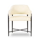 Sezanne 2-Tone Performance Vegan Leather Dining Chair - Cream
