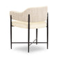 Sezanne 2-Tone Performance Vegan Leather Dining Chair - Cream