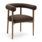 Spara Performance Boucle Dining Chair - Chocolate Brown