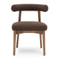 Spara Performance Boucle Side Chair - Chocolate Brown