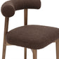 Spara Performance Boucle Side Chair - Chocolate Brown