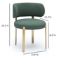 Margaret Green Performance Chenille Dining Chair
