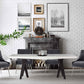 Beatrix Grey Velvet Side Chair with Silver Legs