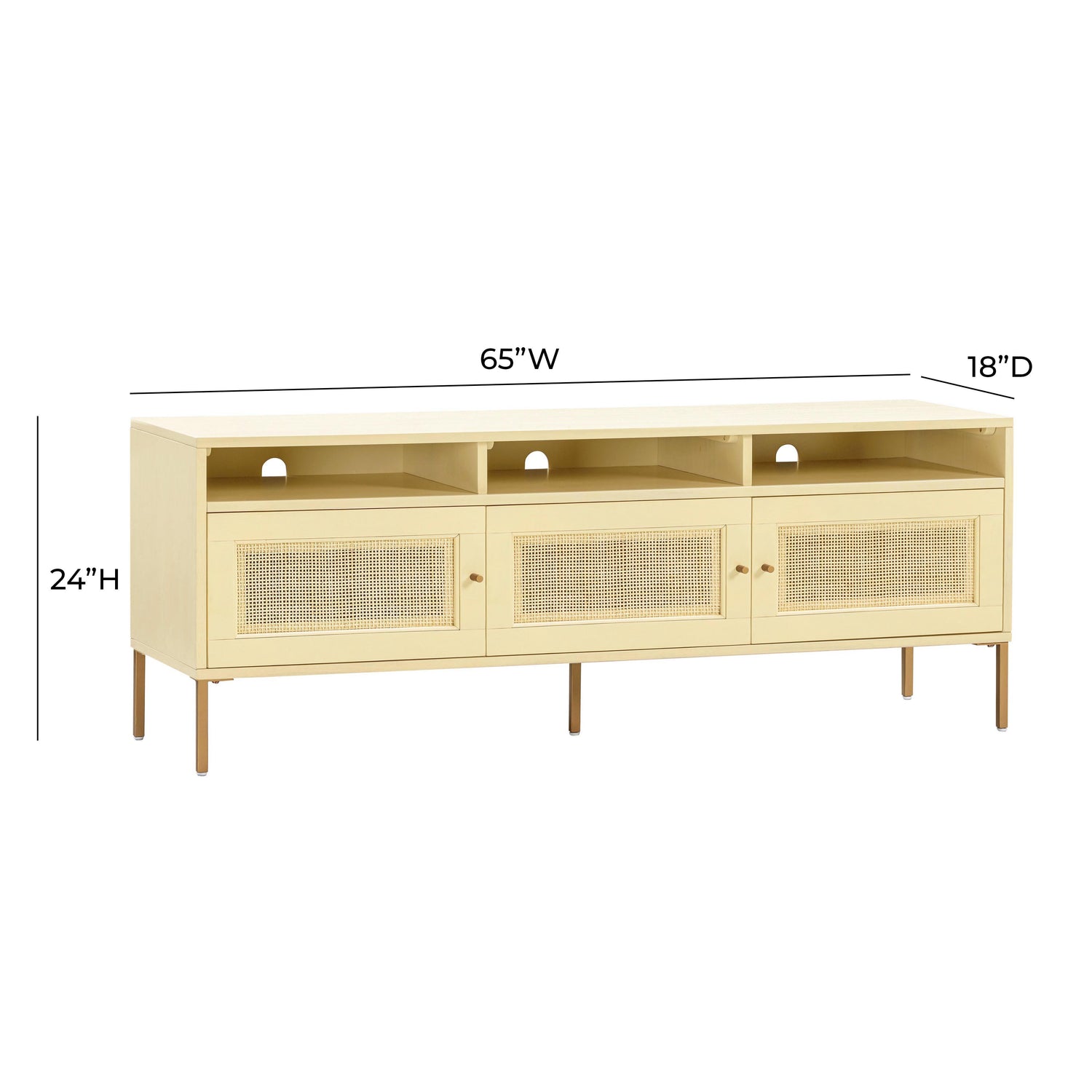Sierra Buttermilk Media Console