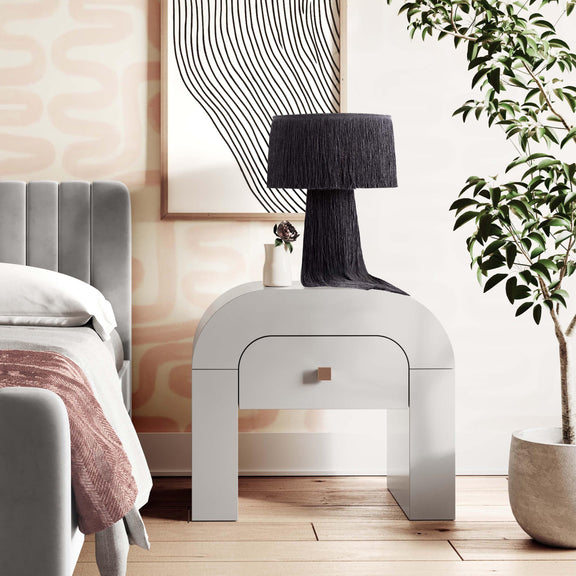 Atolla Black Tassel Table Lamp