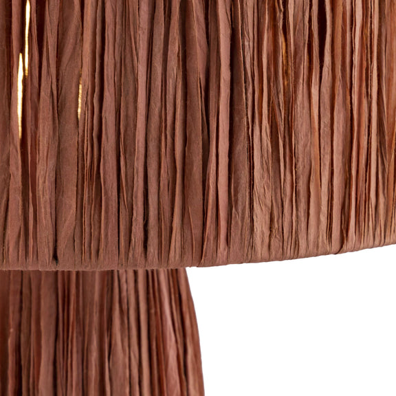 Shelby Raffia Brick Table Lamp