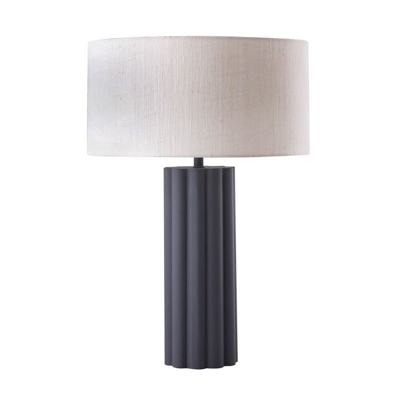 Latur Table Lamp - Grey/White