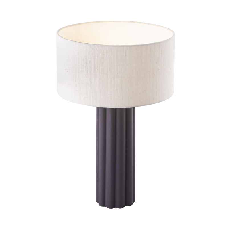 Latur Table Lamp - Grey/White