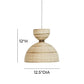 Lydia Rattan Pendant Lamp