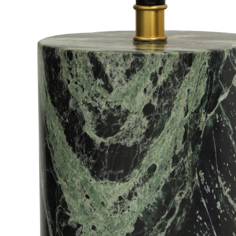 Mable Spider Green Marble Table Lamp