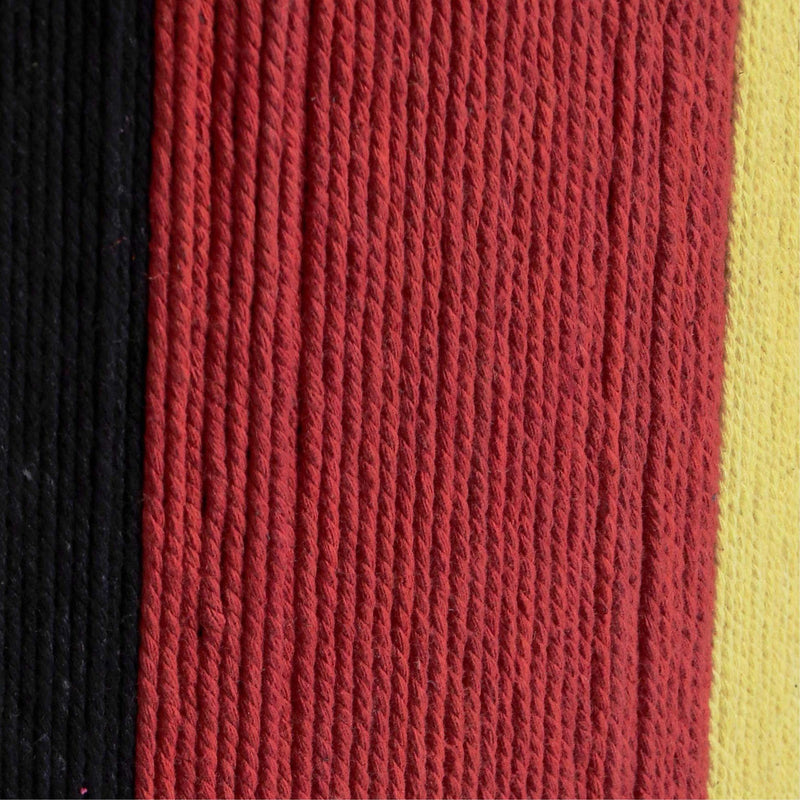 Guinevere Red and Yellow Striped Cotton Table Lamp