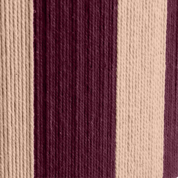 Guinevere Purple and Pink Striped Cotton Table Lamp