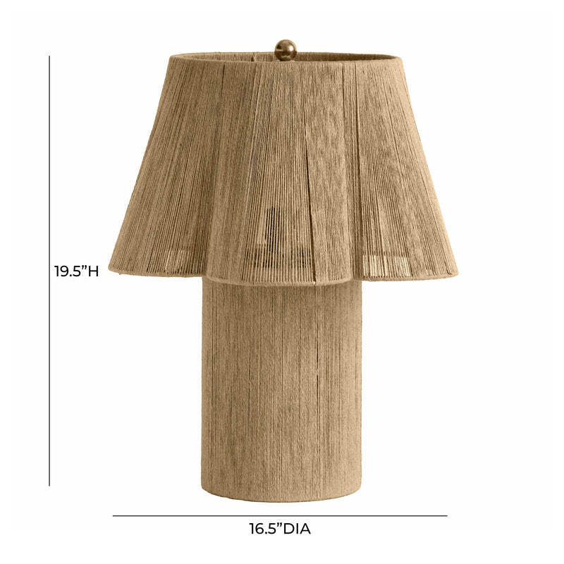 Corrine Natural Jute Table Lamp