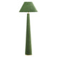Graham Moss Green Velvet Floor Lamp