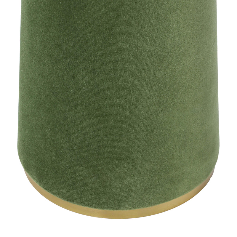 Graham Moss Green Velvet Floor Lamp