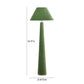 Graham Moss Green Velvet Floor Lamp