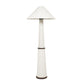 Faith White Boucle Floor Lamp