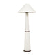 Faith White Boucle Floor Lamp