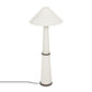 Faith White Boucle Floor Lamp