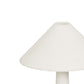 Faith White Boucle Floor Lamp