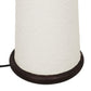 Faith White Boucle Floor Lamp