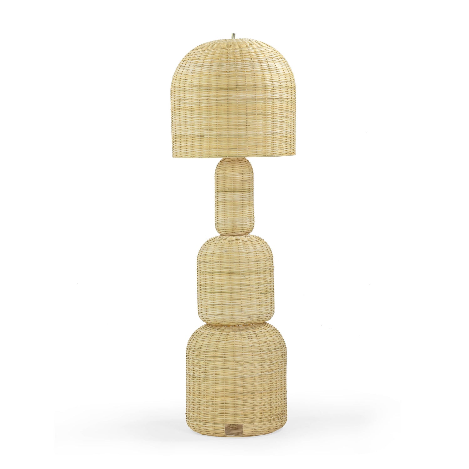 Kootu Natural Rattan Floor Lamp