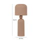 Shroom Terracotta Metal Table Lamp