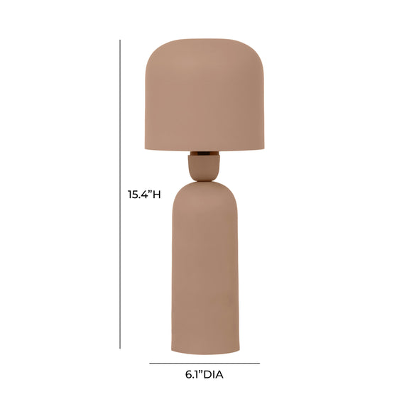 Shroom Terracotta Metal Table Lamp