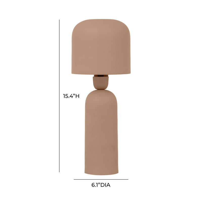 Shroom Terracotta Metal Table Lamp