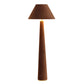 Graham Chocolate Brown Velvet Floor Lamp