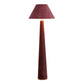 Graham Burgundy Velvet Floor Lamp