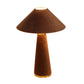 Graham Chocolate Brown Velvet Table Lamp