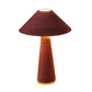 Graham Burgundy Velvet Table Lamp